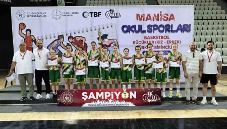 Basketbolun geleceği Manisa’da parladı