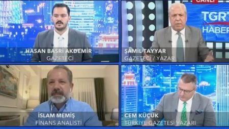 Canlı yayında İslam Memiş ile Şamil Tayyar’ın ‘altın’ arbedesi